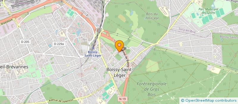 localisation de l'entreprise PHILSIPAT à BOISSY-SAINT-LEGER