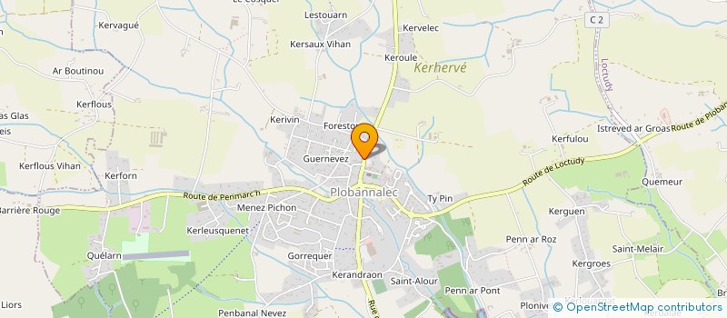 localisation de l'entreprise PHILSOL  PLOBANNALEC-LESCONIL