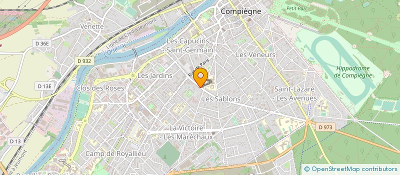 localisation de l'entreprise PHILTINE  COMPIEGNE