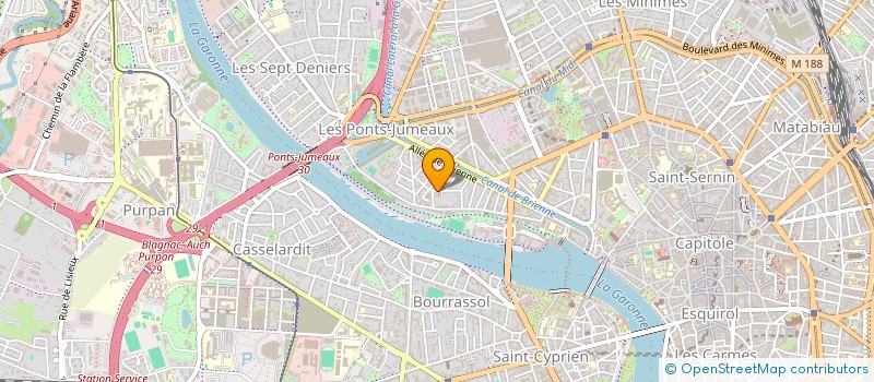 localisation de l'entreprise PHILUX à TOULOUSE