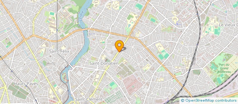 localisation de l'entreprise PHILYAC  NANTES