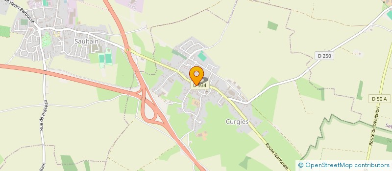 localisation de l'entreprise PHILZAK  SAULTAIN