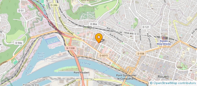 localisation de l'entreprise PHIM à ROUEN