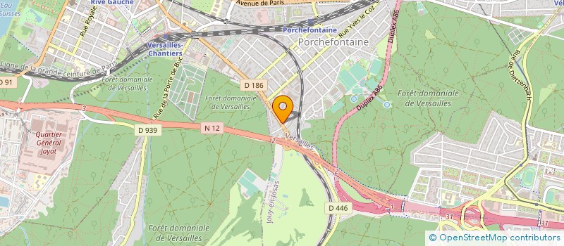 localisation de l'entreprise PHIMA à VERSAILLES
