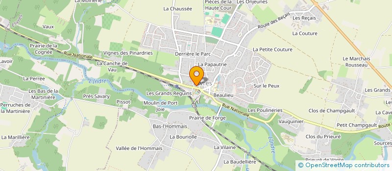 localisation de l'entreprise PHIMA  ESVRES