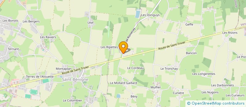 localisation de l'entreprise PHIMA  CHAVANNES-SUR-REYSSOUZE