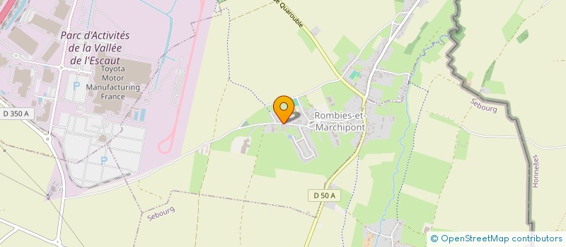 localisation de l'entreprise PHIMACA  ROMBIES-ET-MARCHIPONT