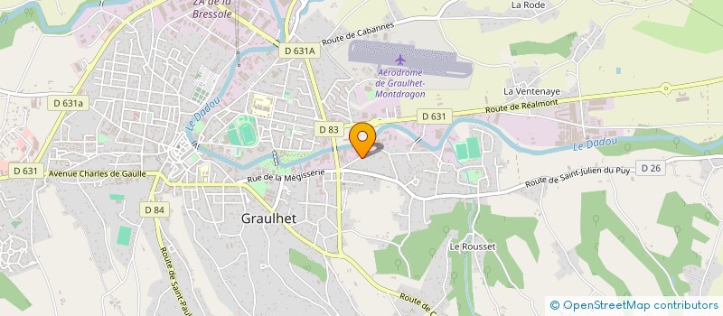 localisation de l'entreprise PHIMAGI à GRAULHET