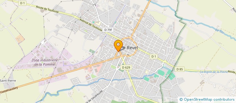 localisation de l'entreprise PHIMAR  REVEL