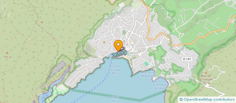 localisation de l'entreprise PHIMAX à CASSIS