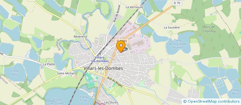 localisation de l'entreprise PHIMICY à VILLARS-LES-DOMBES