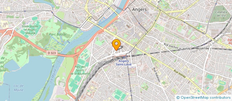 localisation de l'entreprise PHIMMO à ANGERS
