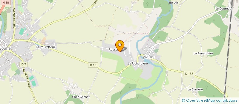 localisation de l'entreprise PHINA à VALENCE-EN-POITOU