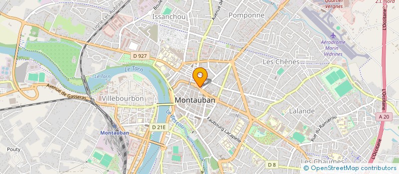 localisation de l'entreprise PHINAMA à MONTAUBAN