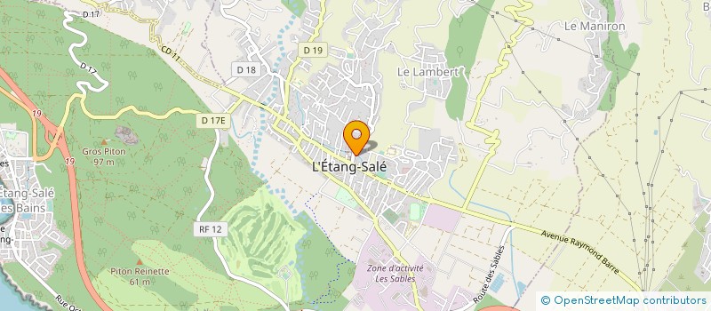 localisation de l'entreprise PHINANABE à L'ETANG-SALE