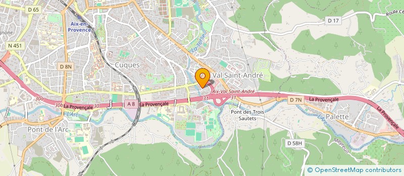 localisation de l'entreprise PHINANJE à AIX-EN-PROVENCE