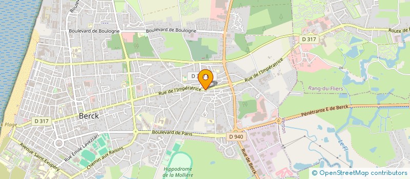 localisation de l'entreprise PHINAT à BERCK