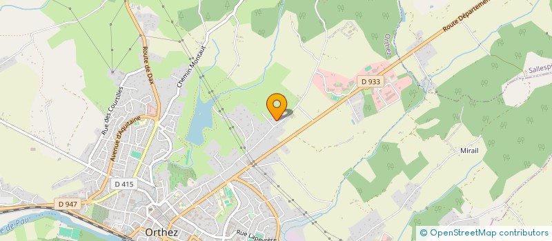 localisation de l'entreprise PHINATES  ORTHEZ