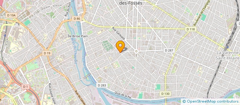 localisation de l'entreprise PHINGOO à SAINT-MAUR-DES-FOSSES