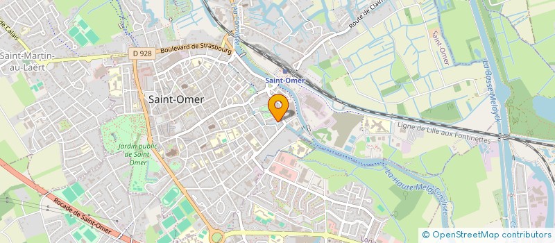 localisation de l'entreprise PHINISOPAUR  SAINT-OMER