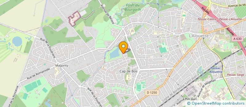 localisation de l'entreprise PHINNOV à PESSAC