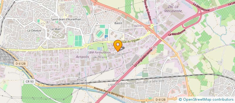 localisation de l'entreprise PHINO  VILLENEUVE-LES-BEZIERS