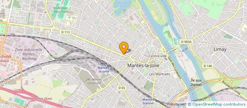 localisation de l'entreprise PHINOU SCOOT INVESTISSEMENT  MANTES-LA JOLIE