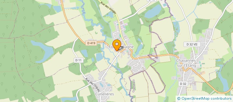 localisation de l'entreprise PHIPA à LACOLLONGE
