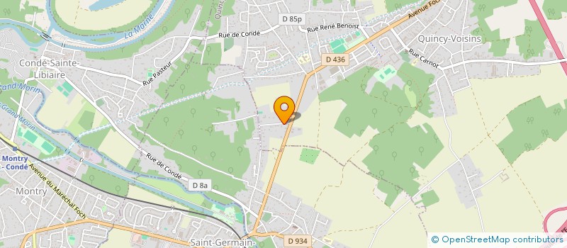 localisation de l'entreprise PHIPA  QUINCY-VOISINS