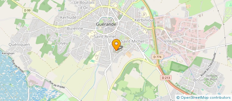 localisation de l'entreprise PHIPA à GUERANDE