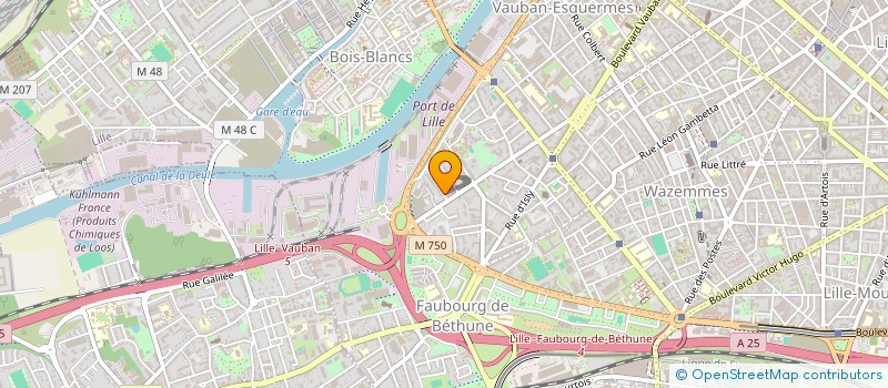 localisation de l'entreprise PHIPA ADVISING à LILLE