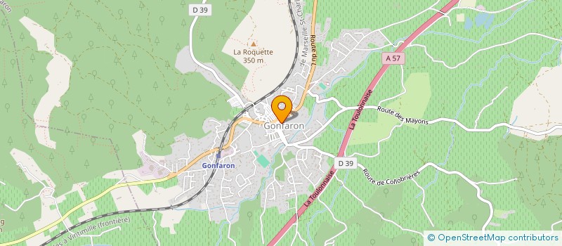 localisation de l'entreprise PHIPHI  GONFARON