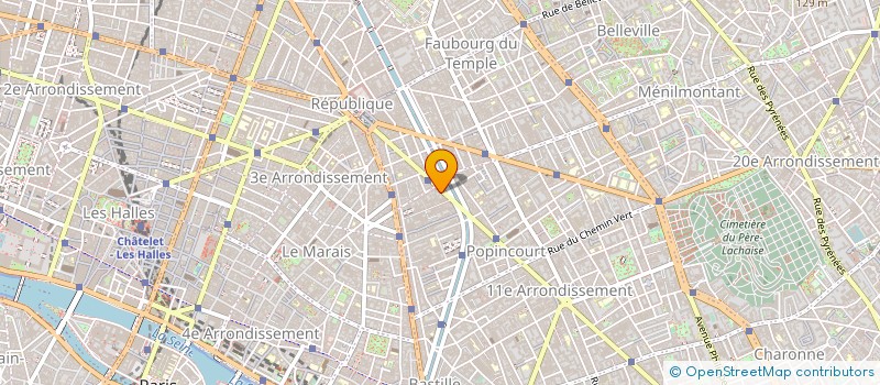 localisation de l'entreprise PHIPMA à PARIS