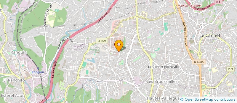 localisation de l'entreprise PHIRA à LE CANNET