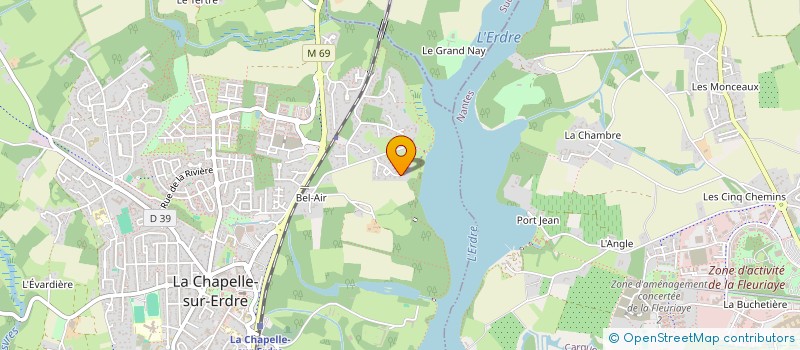 localisation de l'entreprise PHIS CONSEIL à LA CHAPELLE-SUR-ERDRE