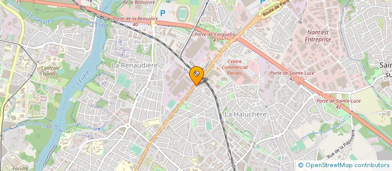 localisation de l'entreprise PHISAGAUR à NANTES