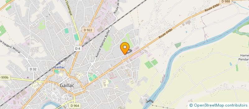 localisation de l'entreprise PHISAROSANT à GAILLAC