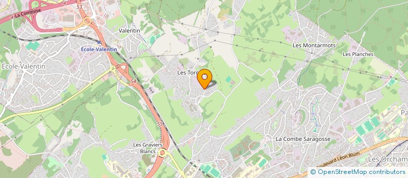 localisation de l'entreprise PHISIL à BESANCON