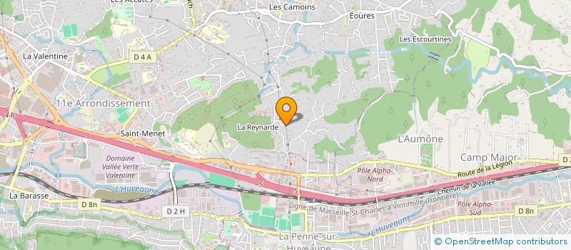 localisation de l'entreprise PHISOMAT à MARSEILLE