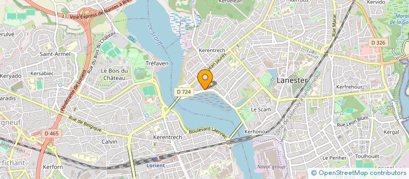 localisation de l'entreprise PHISOROSA  LANESTER