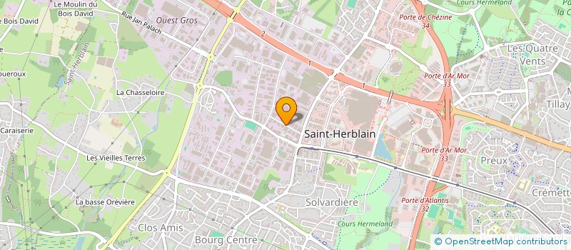 localisation de l'entreprise PHITEMS  SAINT-HERBLAIN