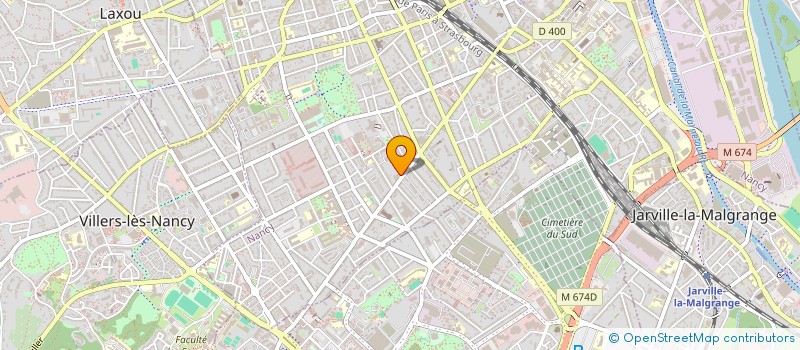 localisation de l'entreprise PHITHI  NANCY