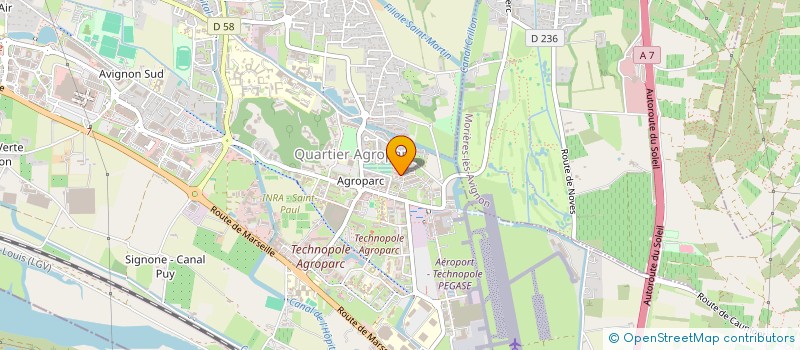 localisation de l'entreprise PHITICHA  AVIGNON