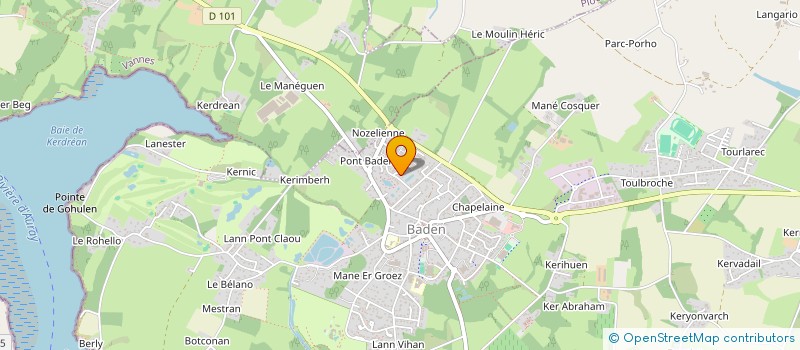 localisation de l'entreprise PHITISEA  BADEN