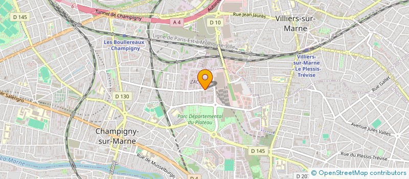 localisation de l'entreprise PHITOGEN  FRANCE à CHAMPIGNY-SUR-MARNE