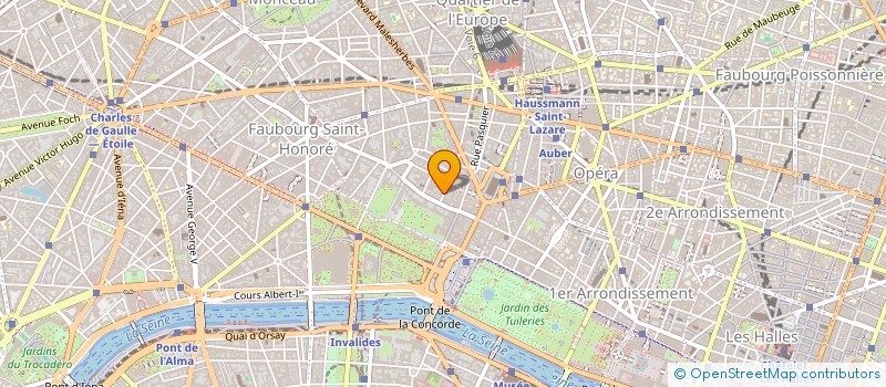 localisation de l'entreprise PHITRUST PARTENAIRES EUROPE SAS  PARIS