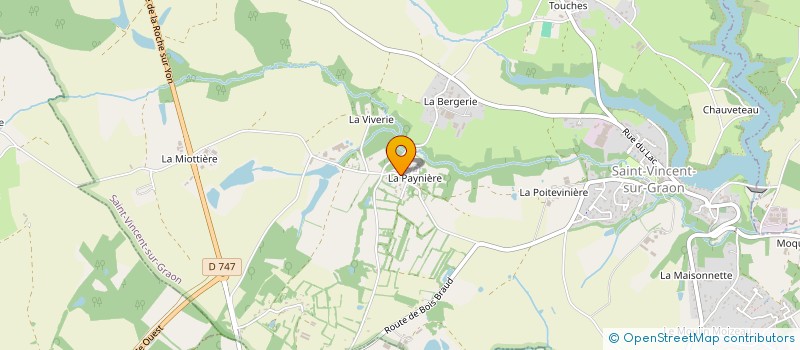 localisation de l'entreprise PHIVAL  SAINT-VINCENT-SUR-GRAON