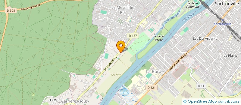 localisation de l'entreprise PHIVALAR  LE MESNIL-LE-ROI