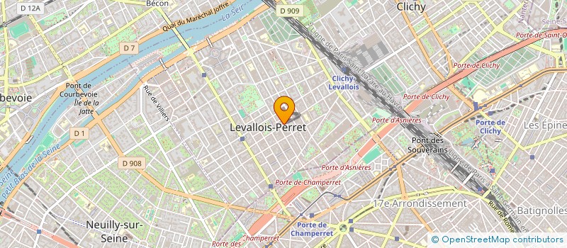 localisation de l'entreprise PHL à LEVALLOIS-PERRET