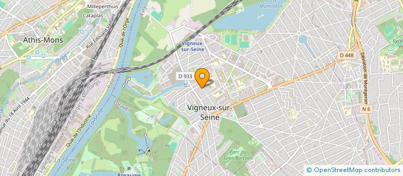 localisation de l'entreprise PHL FIVE  VIGNEUX-SUR-SEINE